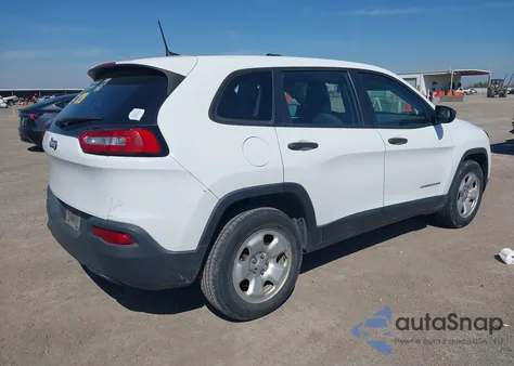 2017 Jeep Cherokee Sport 4X4 from USA, damaged, VIN 1C4PJMAB1HW668725